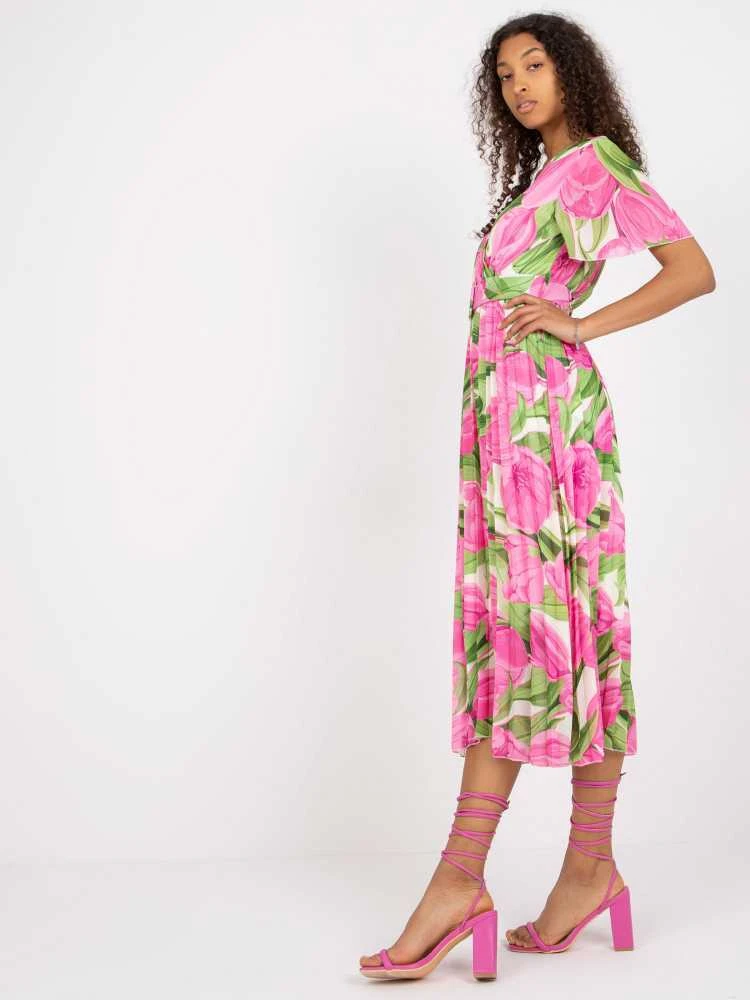 Italy Moda Suknelė-DHJ-SK-11331-2,32-rožinė