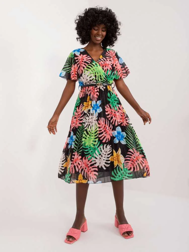 Italy Moda Suknelė-DHJ-SK-13162-3,90-juoda