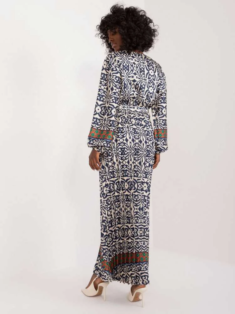 Italy Moda Suknelė-DHJ-SK-16656.13X tamsiai mėlyna
