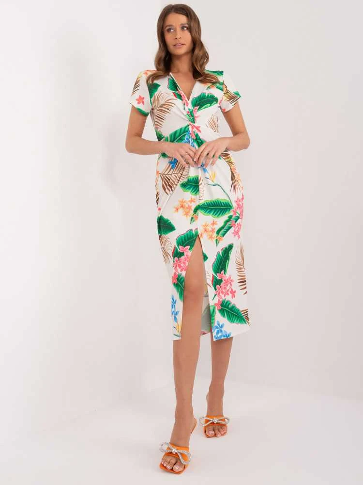 Italy Moda Suknelė-DHJ-SK-17302K-1,69-ekru