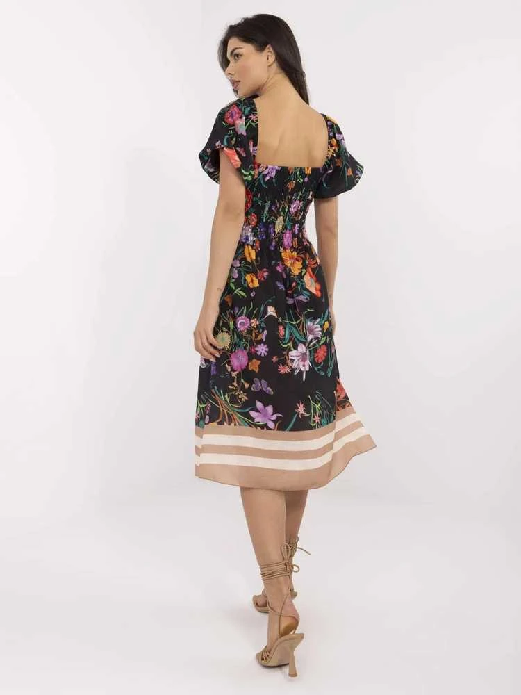 Suknelė Italy Moda Sukienka-DHJ-SK-19396.76-juoda