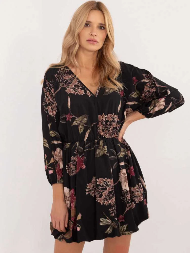 Italy Moda Suknelė-DHJ-SK-19861-3.11-juoda