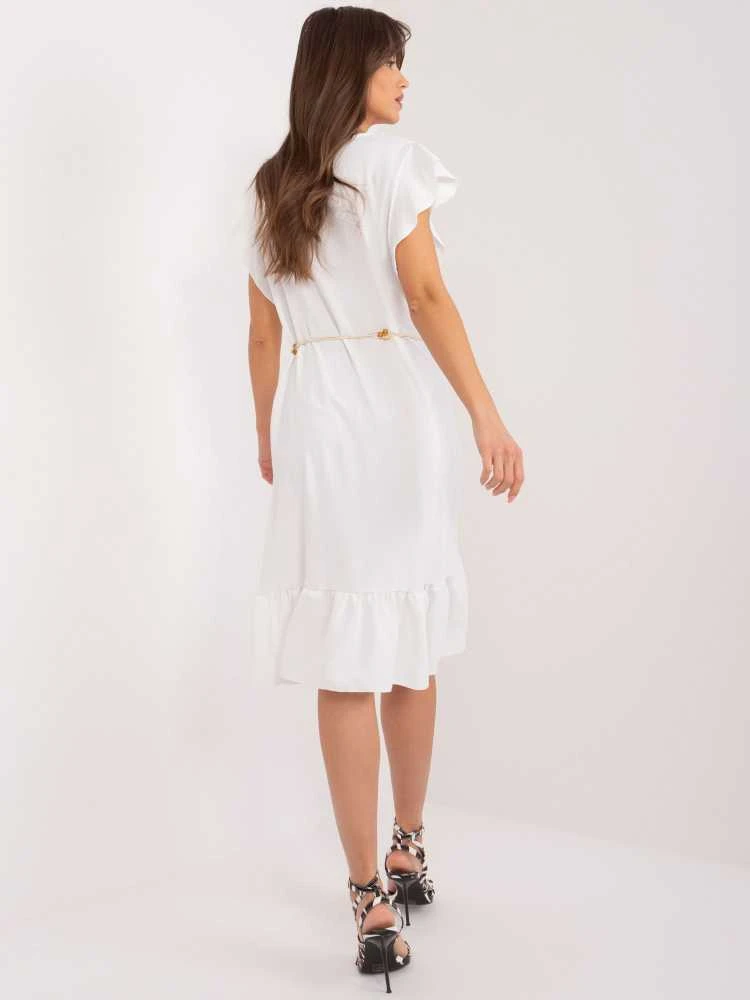 Italy Moda Suknelė-DHJ-SK-8921.21-balta