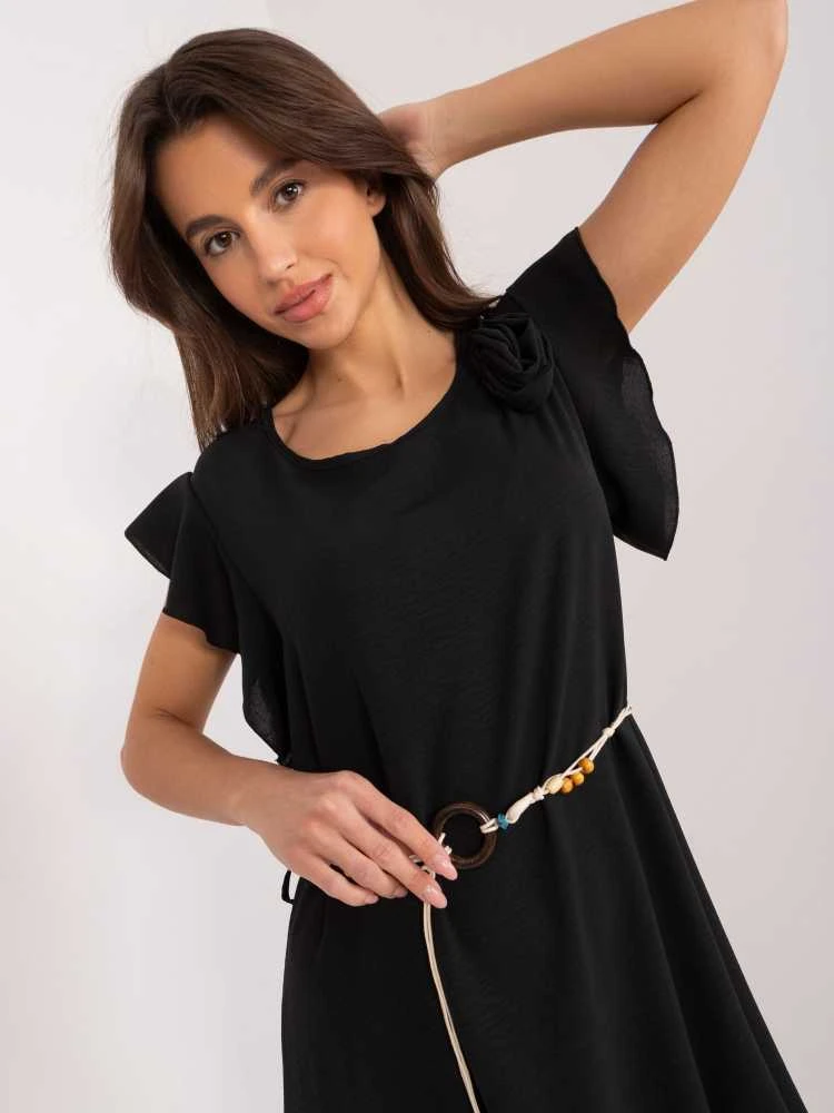 Italy Moda Suknelė-DHJ-SK-8921.21-juoda