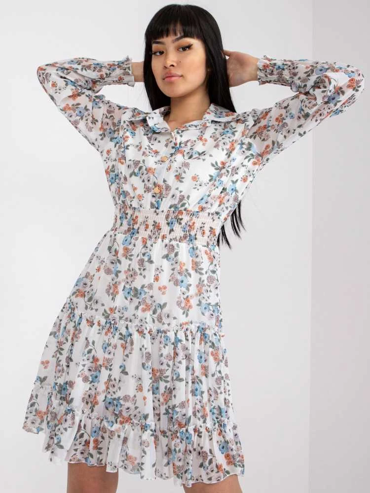 Italy Moda Suknelė-DHJ-SK-C2212.35-balta