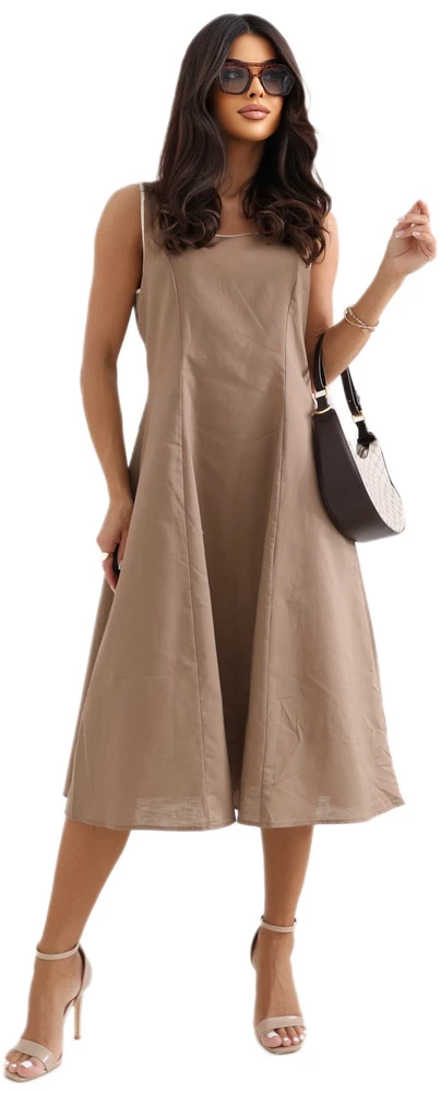 Suknelė Italy Moda Sukienka-IR-SK-J172902.74-ruda