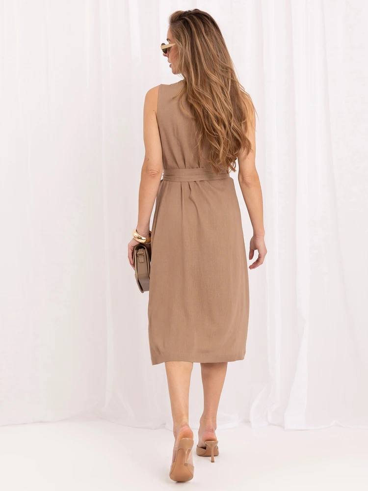 Suknelė Italy Moda Sukienka-IR-SK-J172917.76-jasny ruda