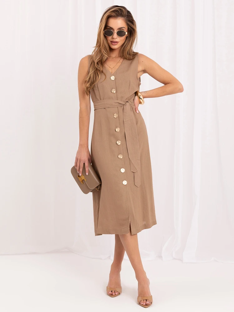 Suknelė Italy Moda Sukienka-IR-SK-J172917.76-jasny ruda