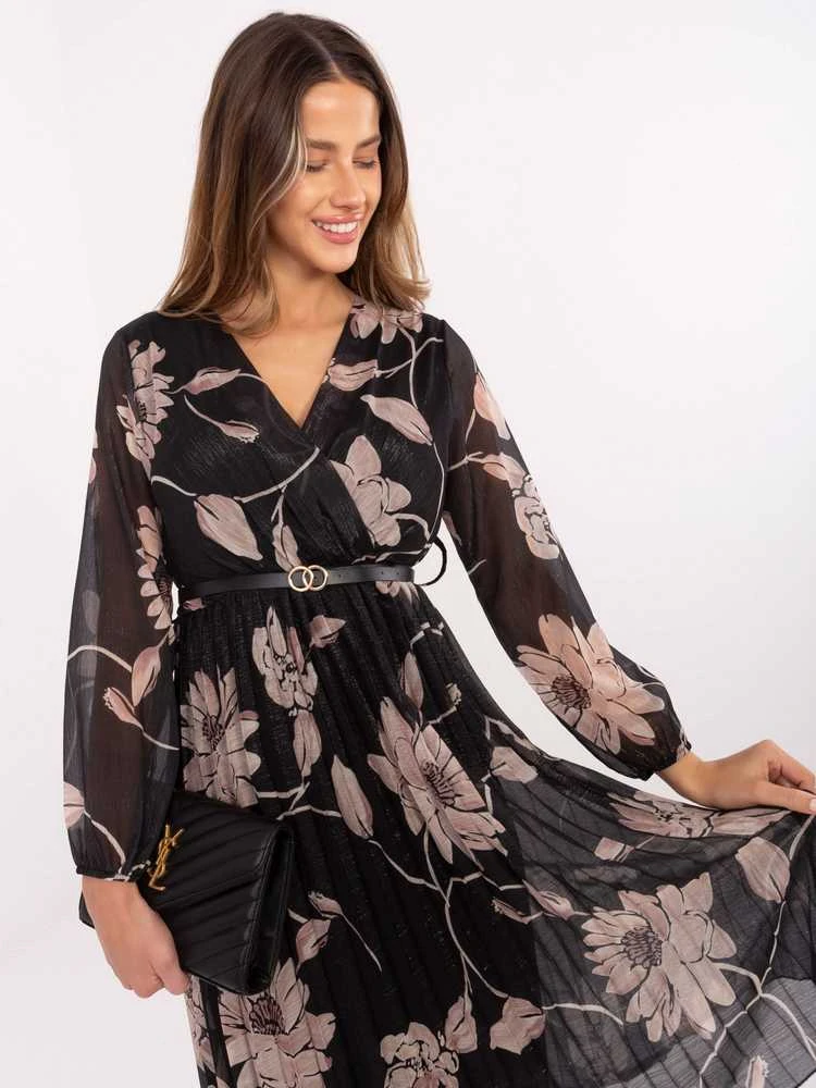 Suknelė Italy Moda Sukienka-IT-SK-10536.18P-juoda