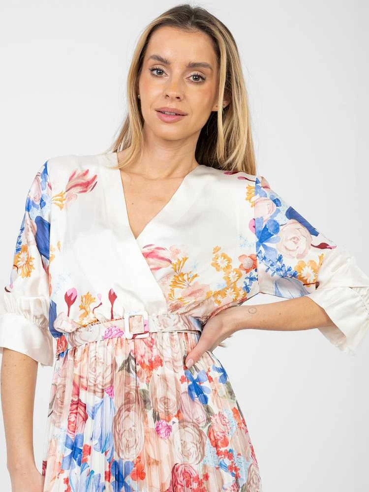 Suknelė Italy Moda Sukienka-IT-SK-18828.92-ecru
