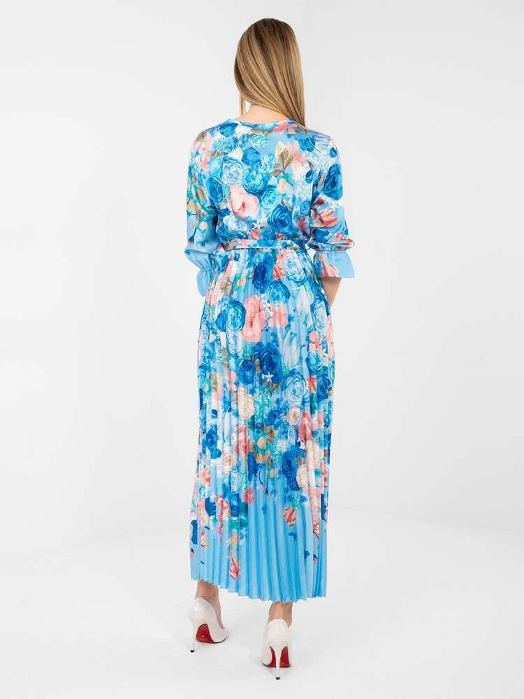 Suknelė Italy Moda Sukienka-IT-SK-18828.92-šviesiai mėlyna