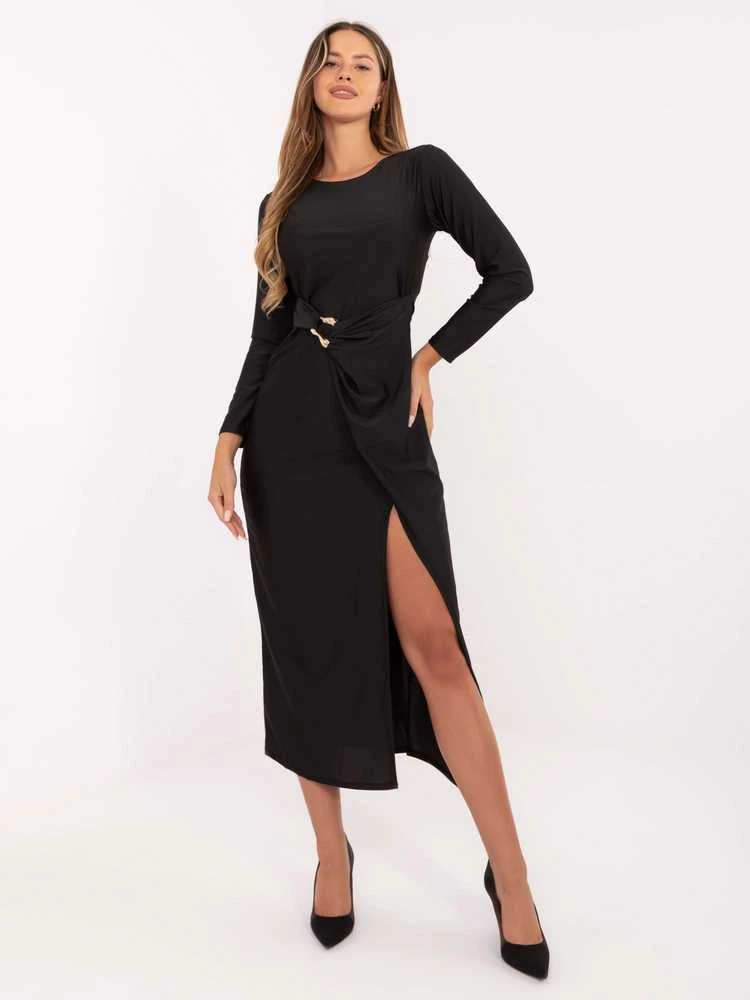 Suknelė Italy Moda Sukienka-IT-SK-21609.83-juoda