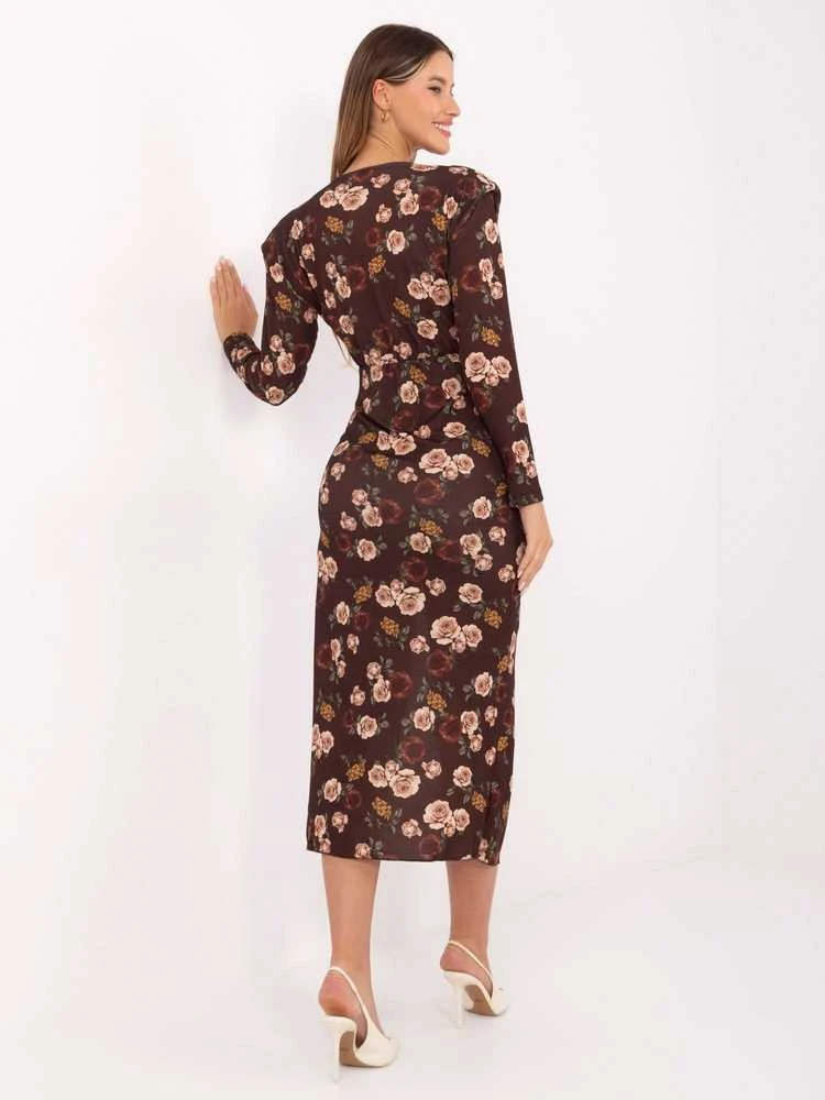 Suknelė Italy Moda Sukienka-IT-SK-21625-2.28-ruda