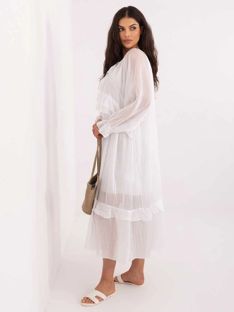 Suknelė Italy Moda Sukienka-IT-SK-51600.19-balta