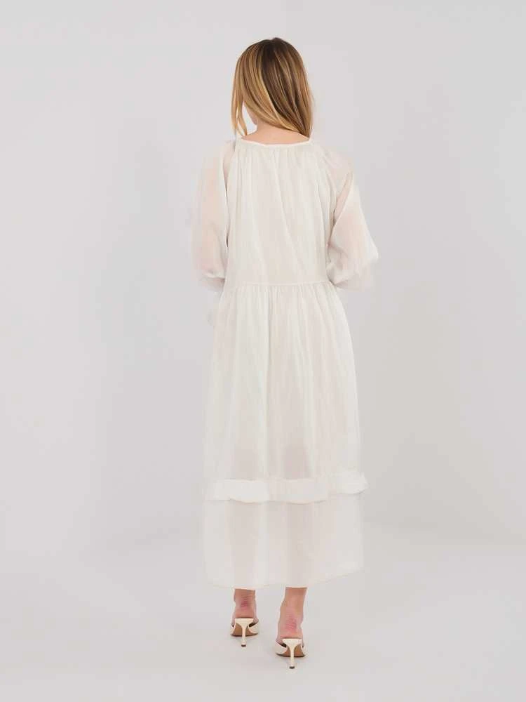 Suknelė Italy Moda Sukienka-IT-SK-51600.19-jasny smėlio spalva
