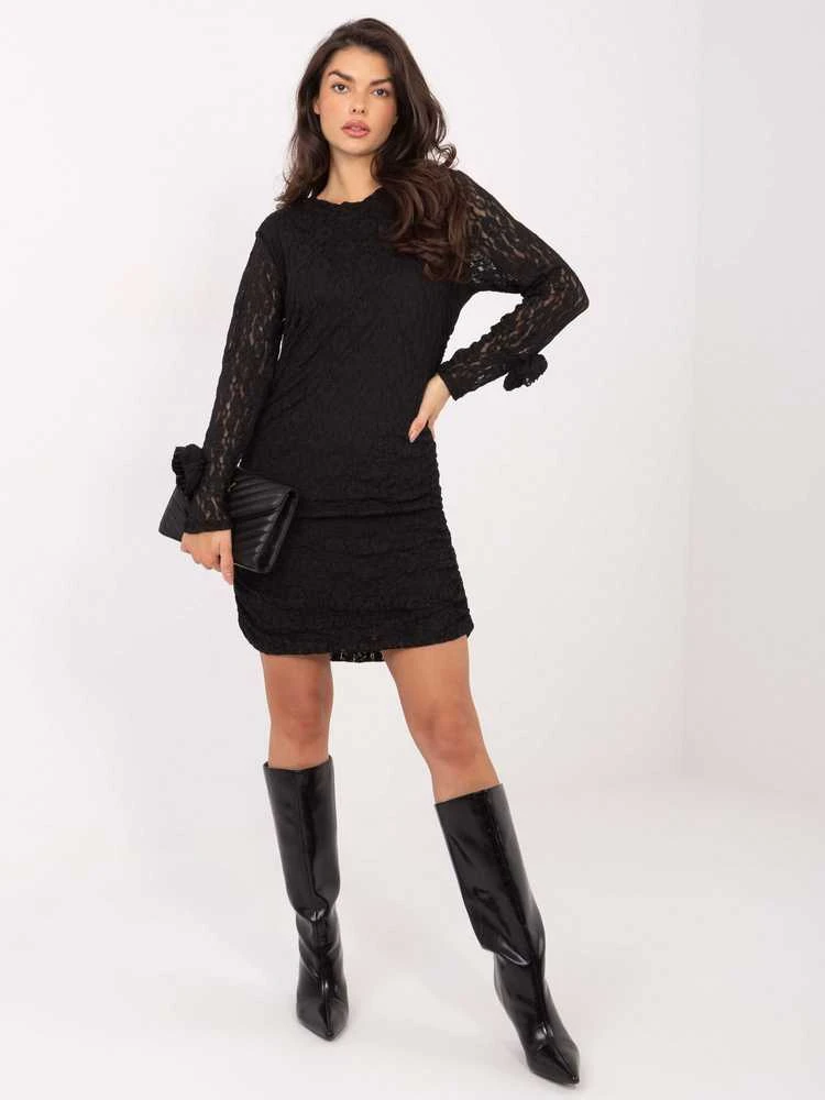 Suknelė Italy Moda Sukienka-IT-SK-9913.30-juoda