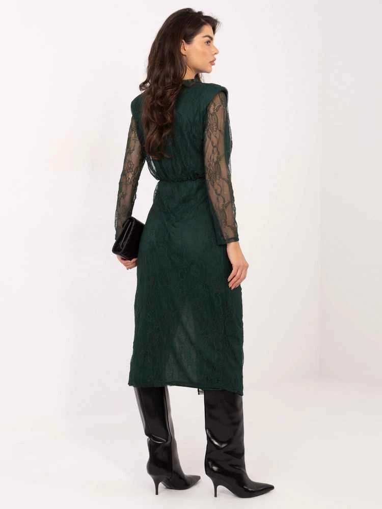 Suknelė Italy Moda Sukienka-IT-SK-9937.16-ciemny žalia
