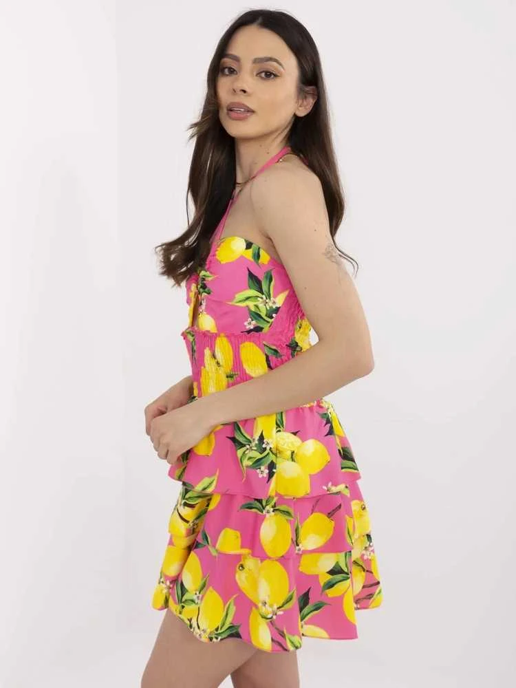 Suknelė Italy Moda Sukienka-MI-SK-23708.60-rožinė
