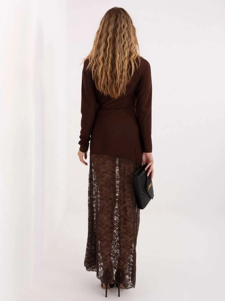 Suknelė Italy Moda Sukienka-MI-SK-3310.63-ruda