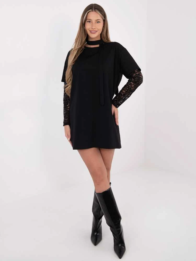 Suknelė Italy Moda Sukienka-MI-SK-4303.62-juoda