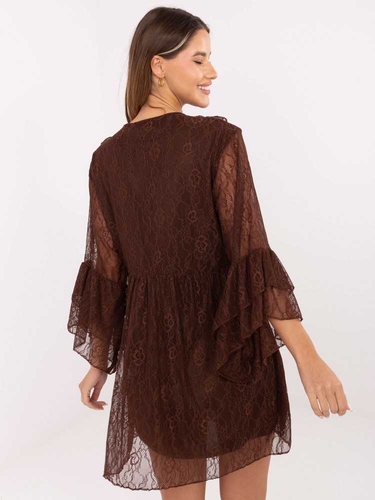 Suknelė Italy Moda Sukienka-MI-SK-62435.16-ruda
