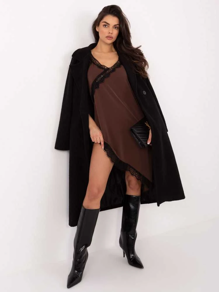 Suknelė Italy Moda Sukienka-MI-SK-62478.26-ruda