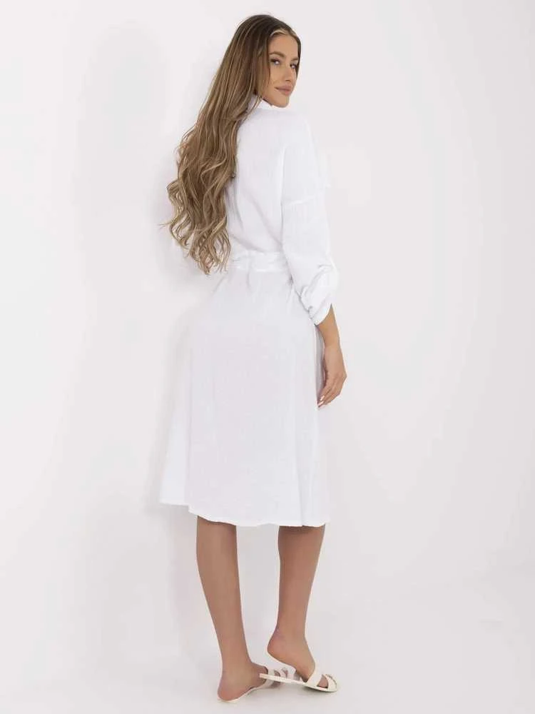 Suknelė Italy Moda Sukienka-MI-SK-91166.73-balta