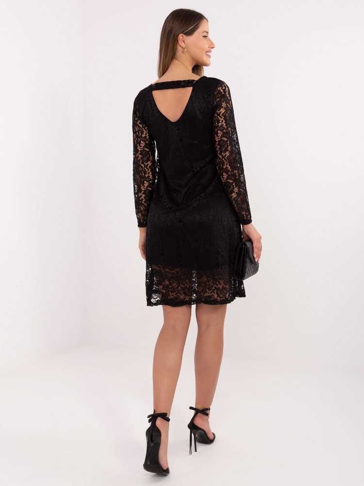 Suknelė Italy Moda Sukienka-MI-SK-A1418.36-juoda
