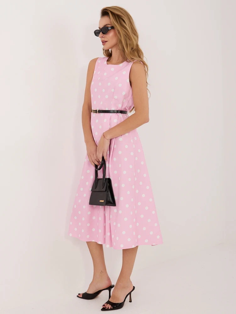 Suknelė Italy Moda Sukienka-MI-SK-A241612.89-jasny rožinė
