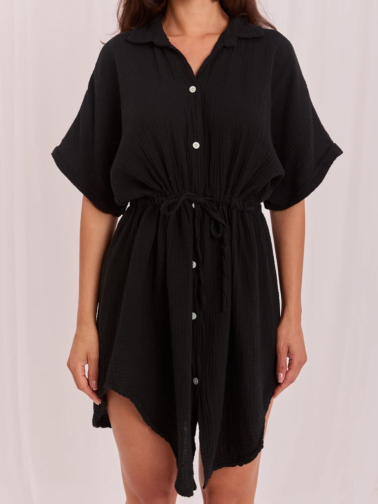 Suknelė Italy Moda Sukienka-MO-SK-2706.13-juoda