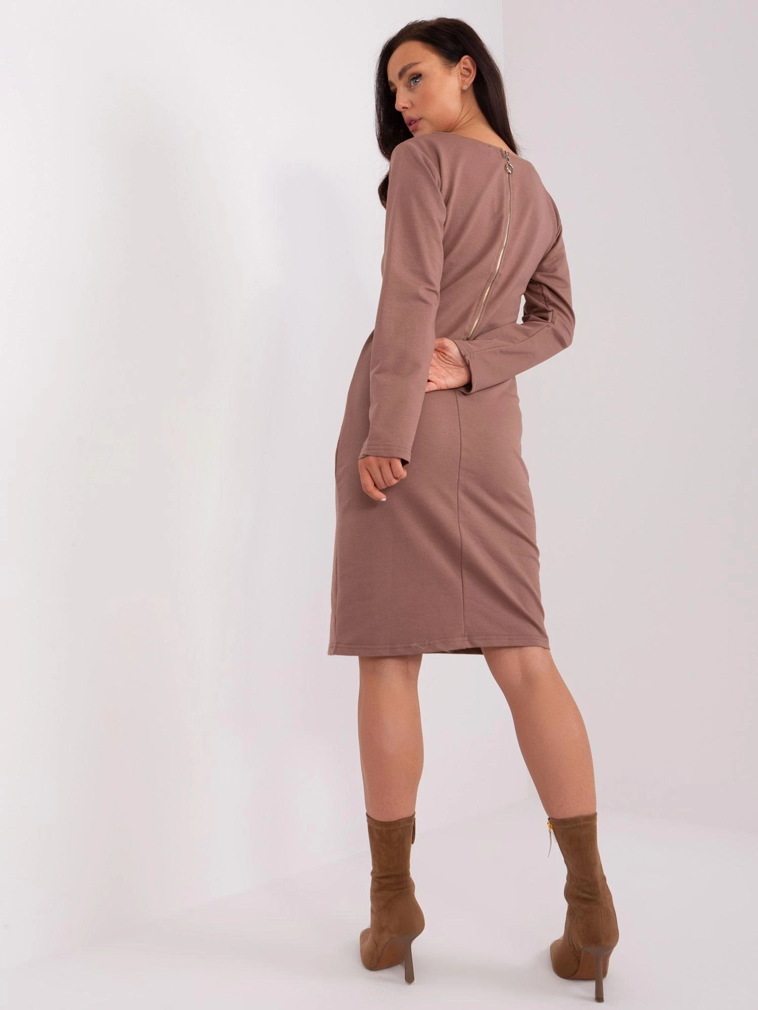 Lily Rose Suknelė-EM-SK-HW-20-30.64-ruda