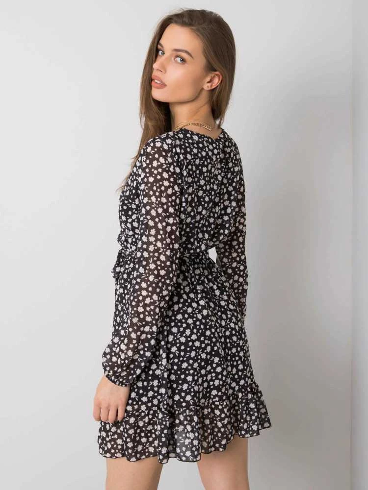 Och Bella Suknelė-TW-SK-BI-26329.20-juoda ir balta