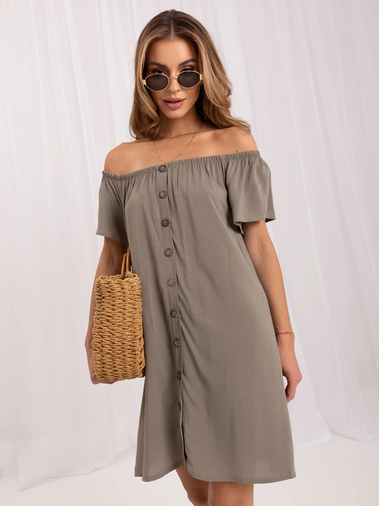 Suknelė Sublevel Sukienka-D73761M30196A-khaki