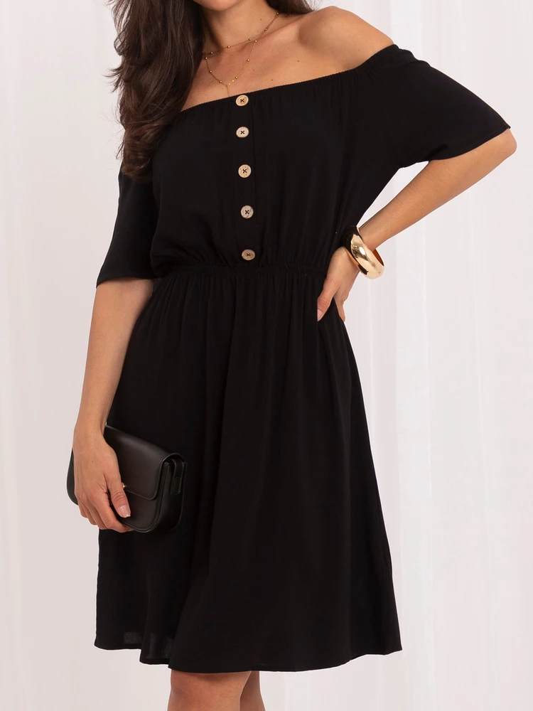 Suknelė Sublevel Sukienka-D73761M30244B1-juoda