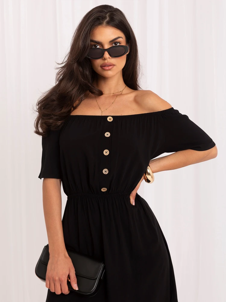 Suknelė Sublevel Sukienka-D73761M30244B1-juoda