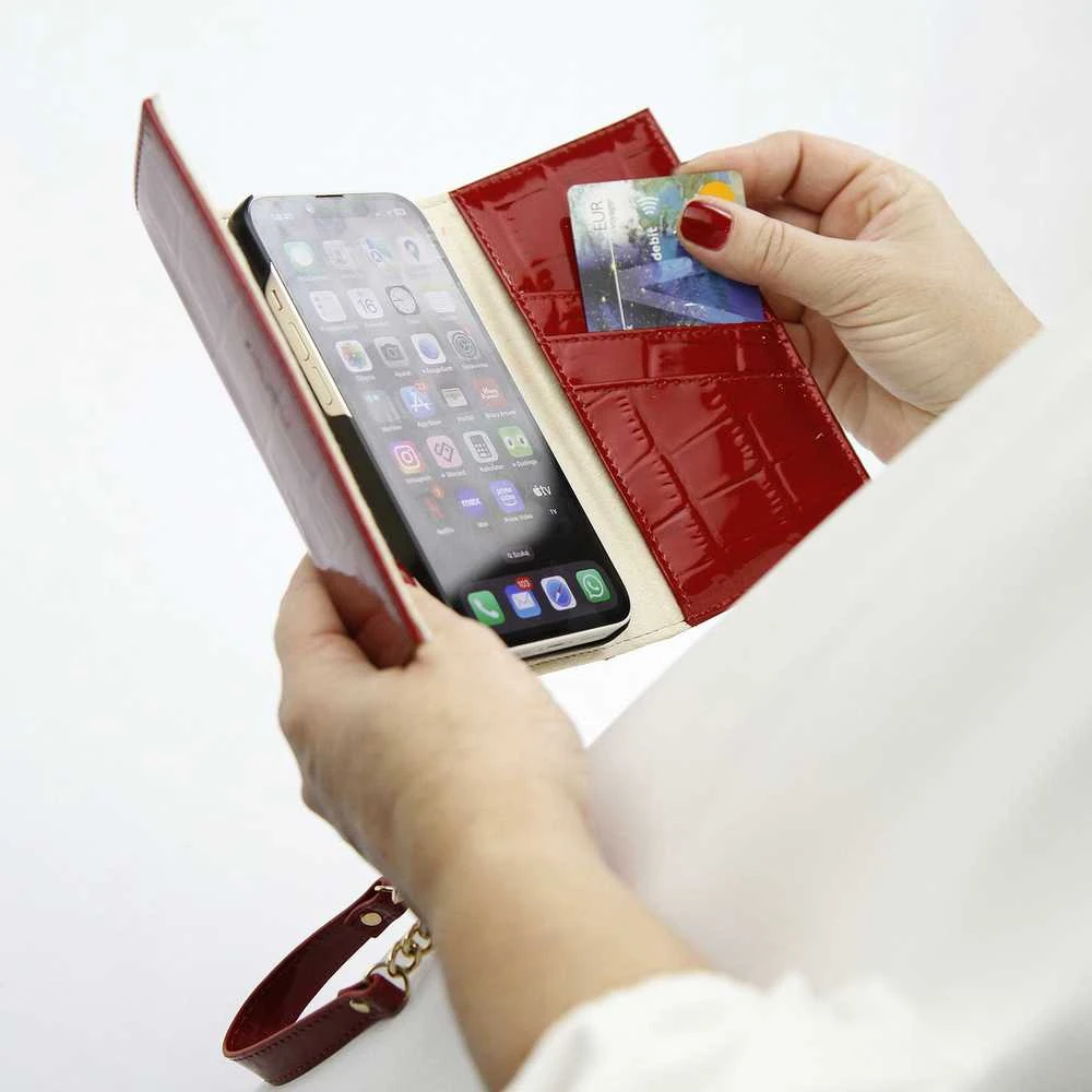 Telefono dėklas su grandinėle moterims MiaMore PHONE CASE L1782-2 (IPHONE 12 PRO)