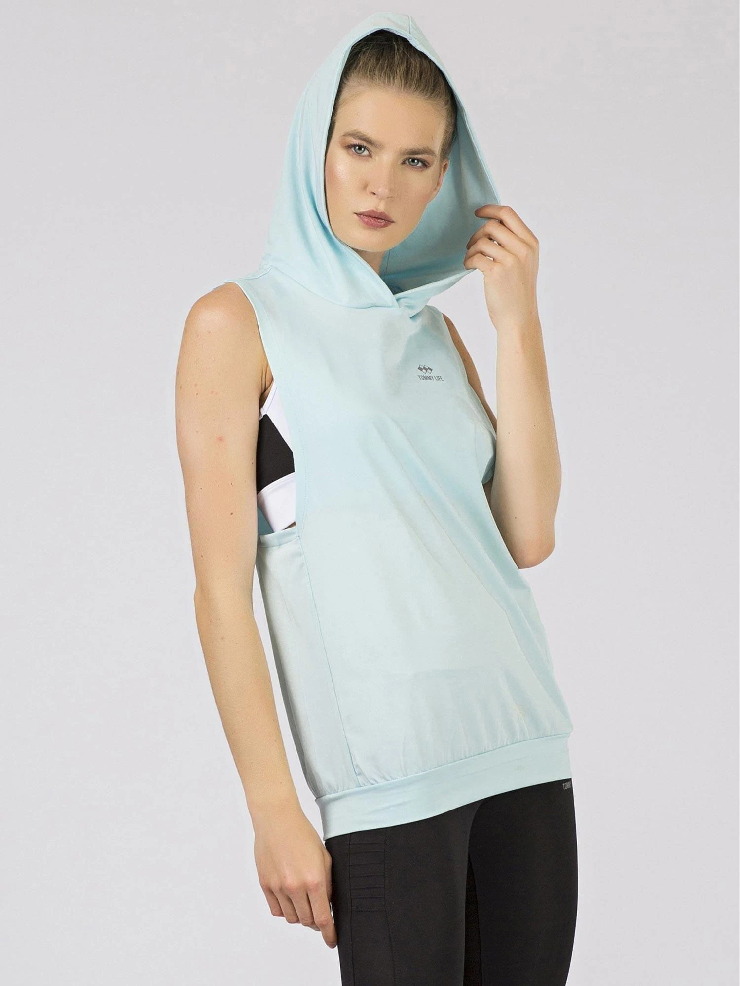 Tommy Life Megztinis-298-BZ-TL-97106.32-šviesiai mėlynas