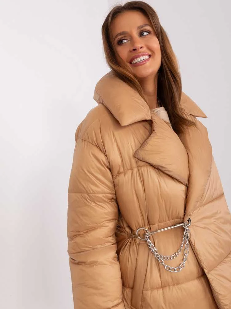 Trendy Ing Striukė moterims-NM-KR-TR8310.17P-camelowy