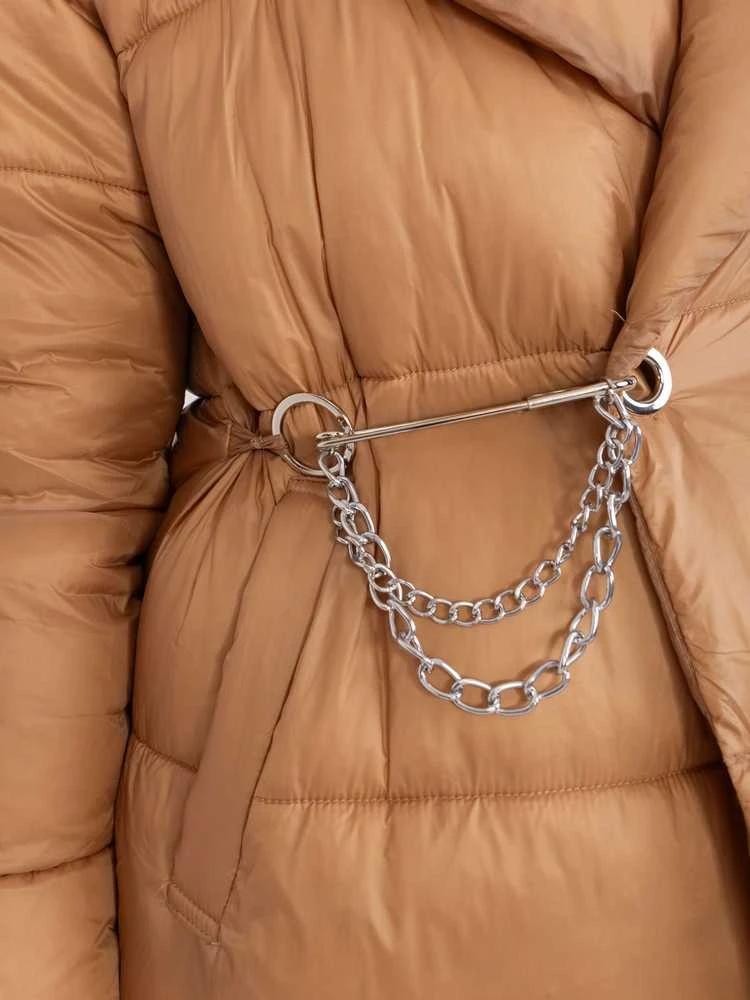 Trendy Ing Striukė moterims-NM-KR-TR8310.17P-camelowy