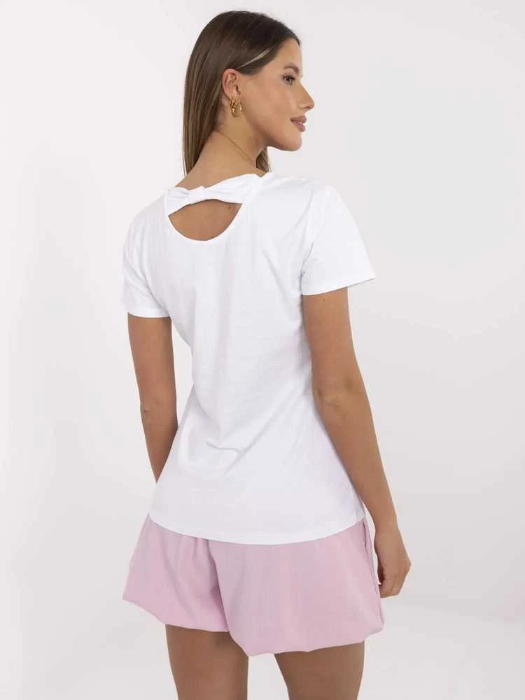 Trendy Ing Marškinėliai moterims-NM-TS-NG25285.74P-balta ir-rožinė