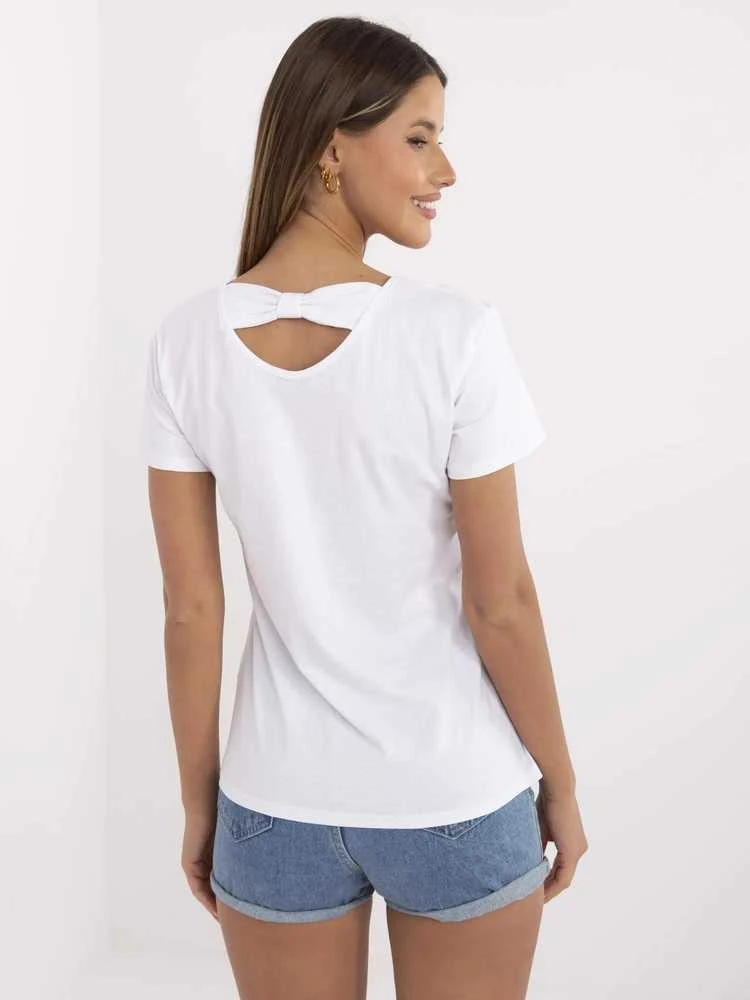 Trendy Ing Marškinėliai moterims-NM-TS-NG25285.74P-balta