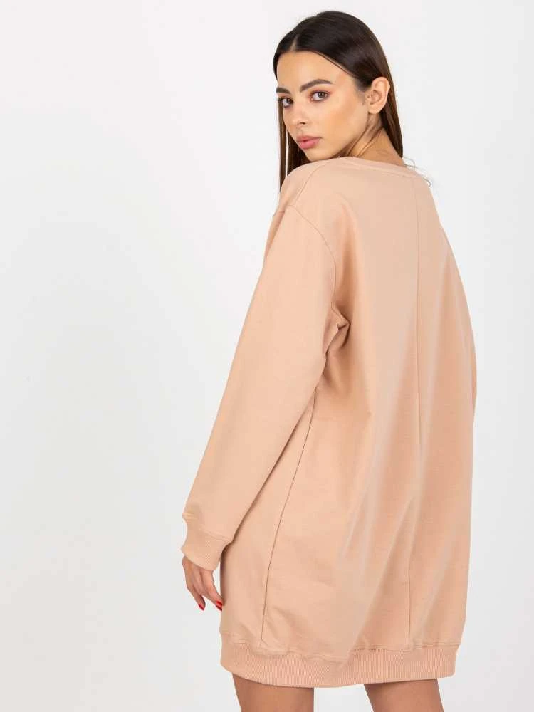 Vikki Megztinis-VI-BL-3075.64P-tamsiai smėlio spalvos