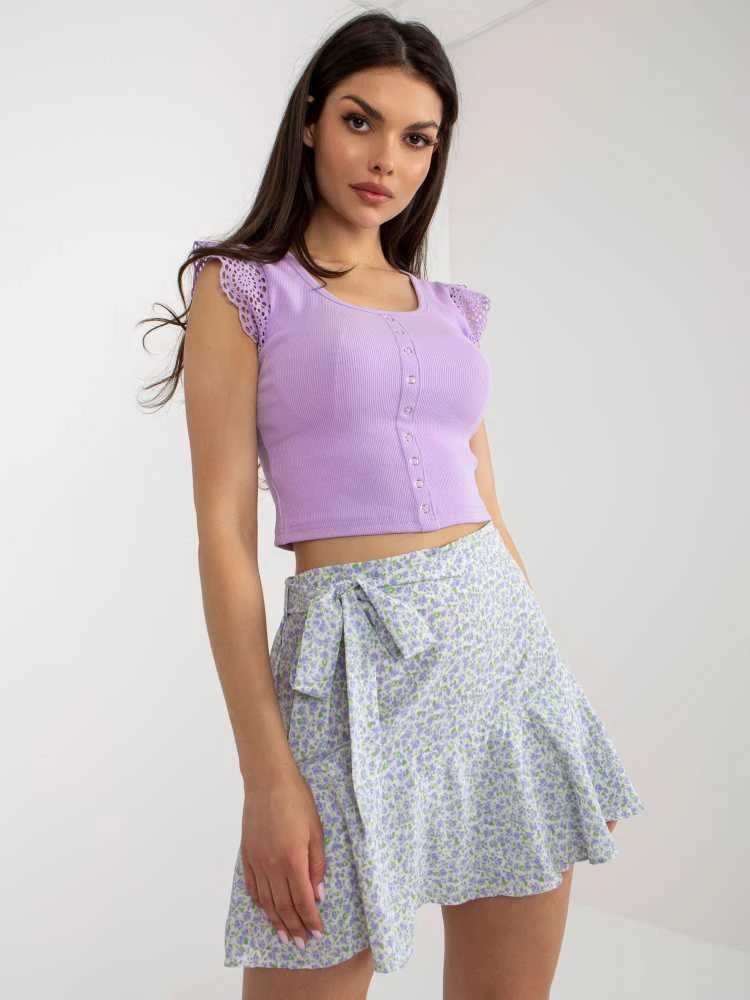 Vinceotto Spódnica-NM-SD-AB031.56P-šviesiai violetinė