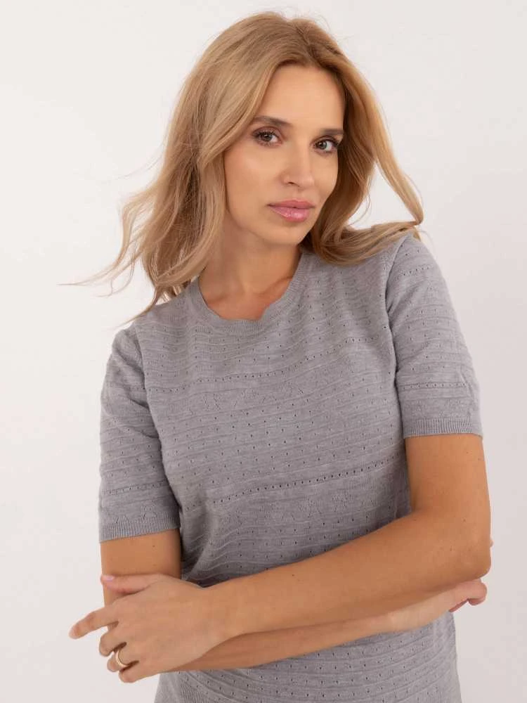 Vinceotto Megztinis-PM-SW-C-3286.88-pilkas