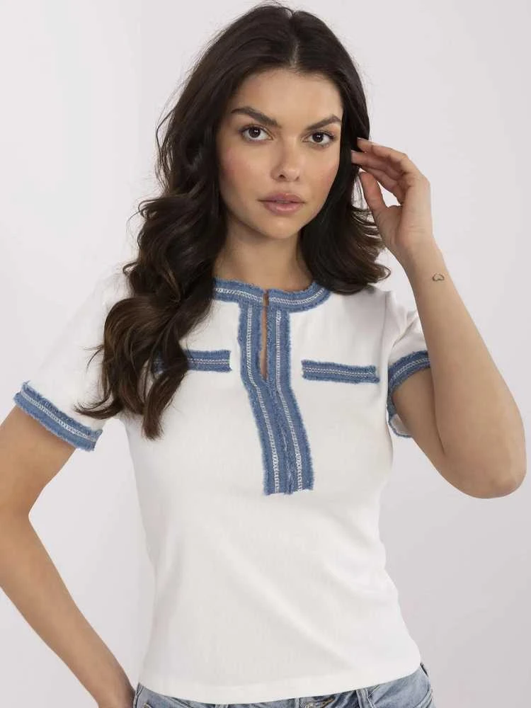 Vinceotto T-shirt-NM-TS-V8305.84-ecru