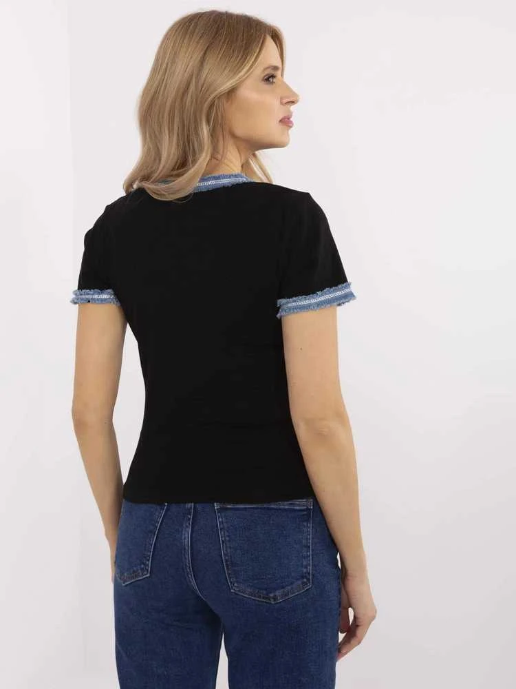 Vinceotto T-shirt-NM-TS-V8319.95-juoda