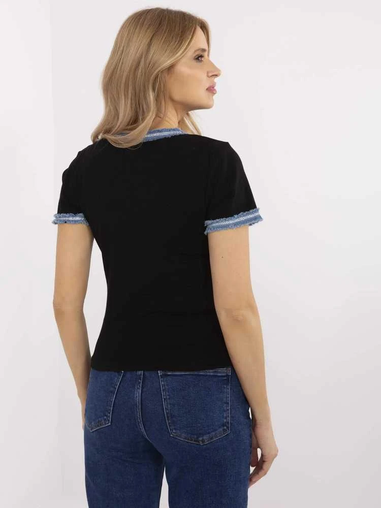 Vinceotto T-shirt-NM-TS-V8319.95-juoda