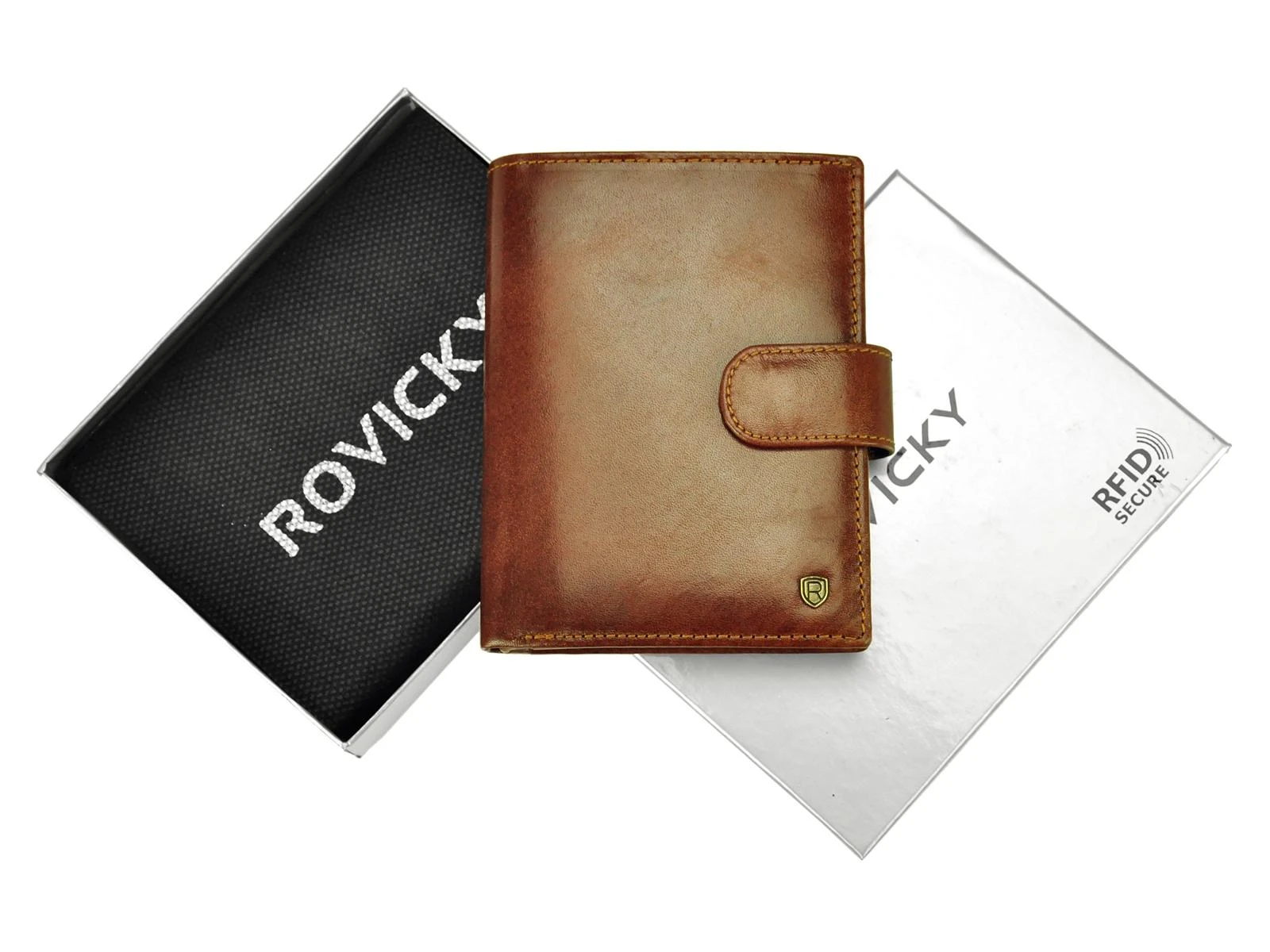 Vyriška piniginė Rovicky N4L-RVT RFID