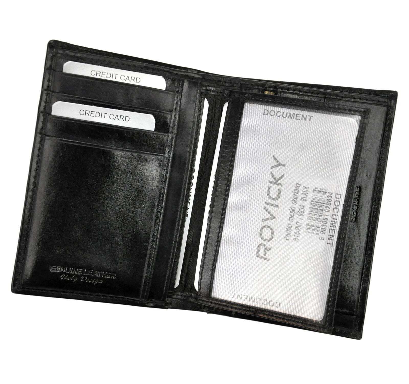 Vyriška piniginė Rovicky N74-RVT RFID