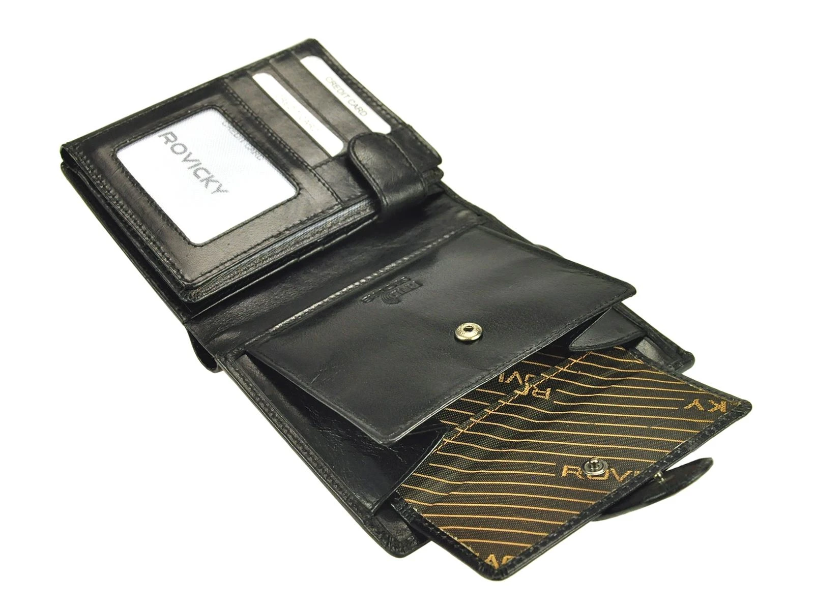 Vyriška piniginė Rovicky PC-102L-BAR RFID